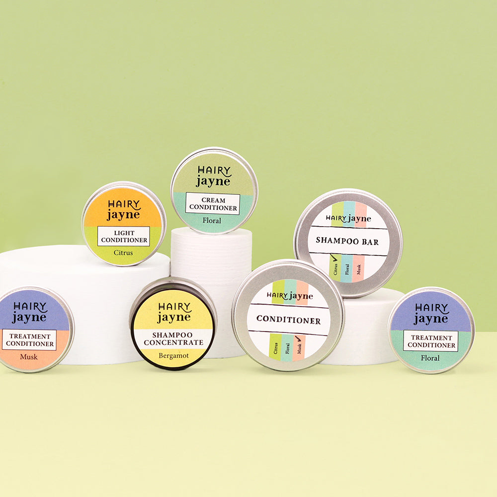 Samples | mini sizes of our shampoos + conditioners