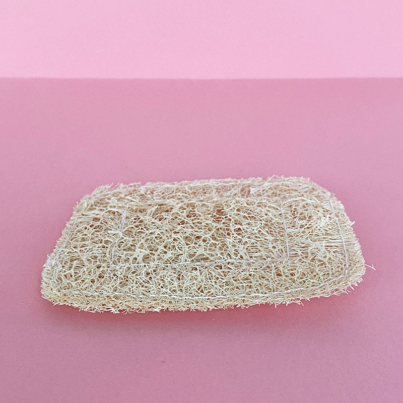 Loofah Soap Rest | keep soaps + shampoo bars dry