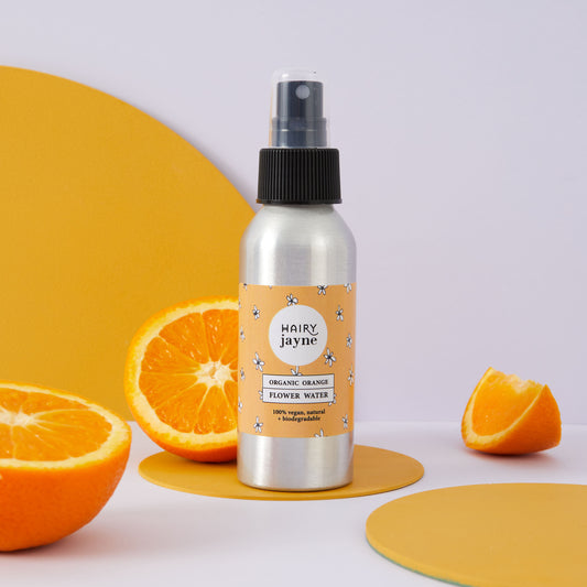 Organic Orange Flower Water | for hydration + curl refreshing