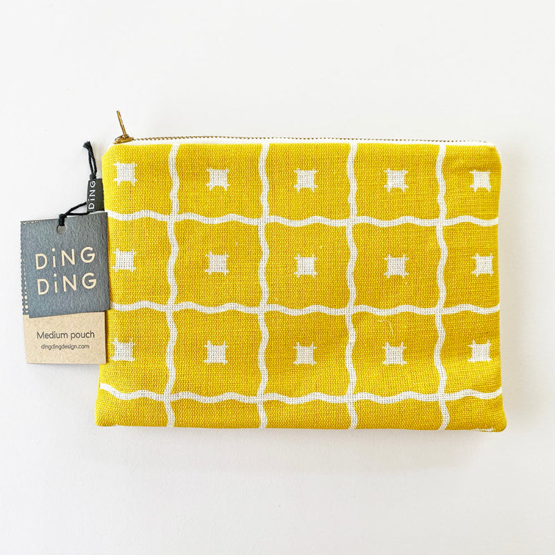 Wash Bag | zero waste linen pouch for toiletries
