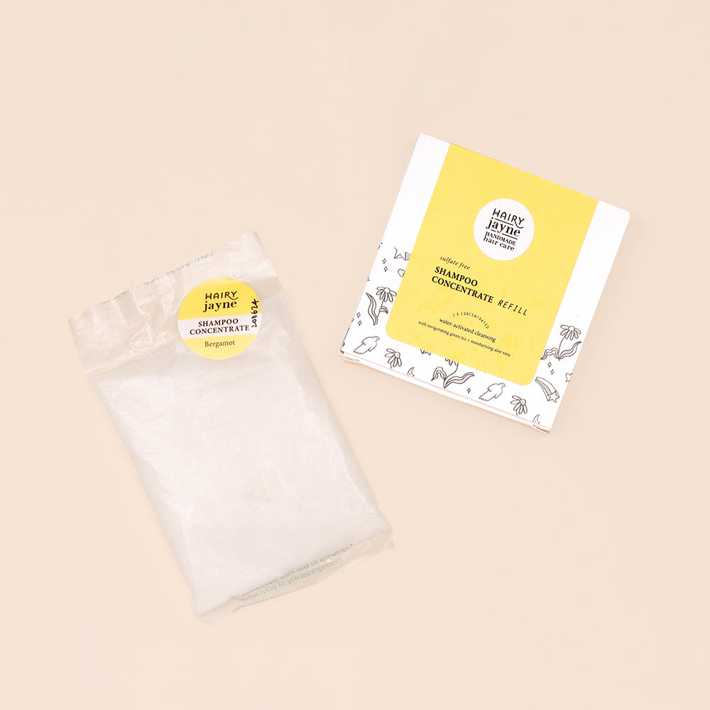 refillable shampoo concentrate