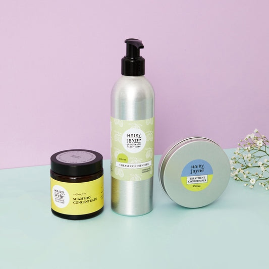 Crowning Glory | citrus-scented bundle for dry hair