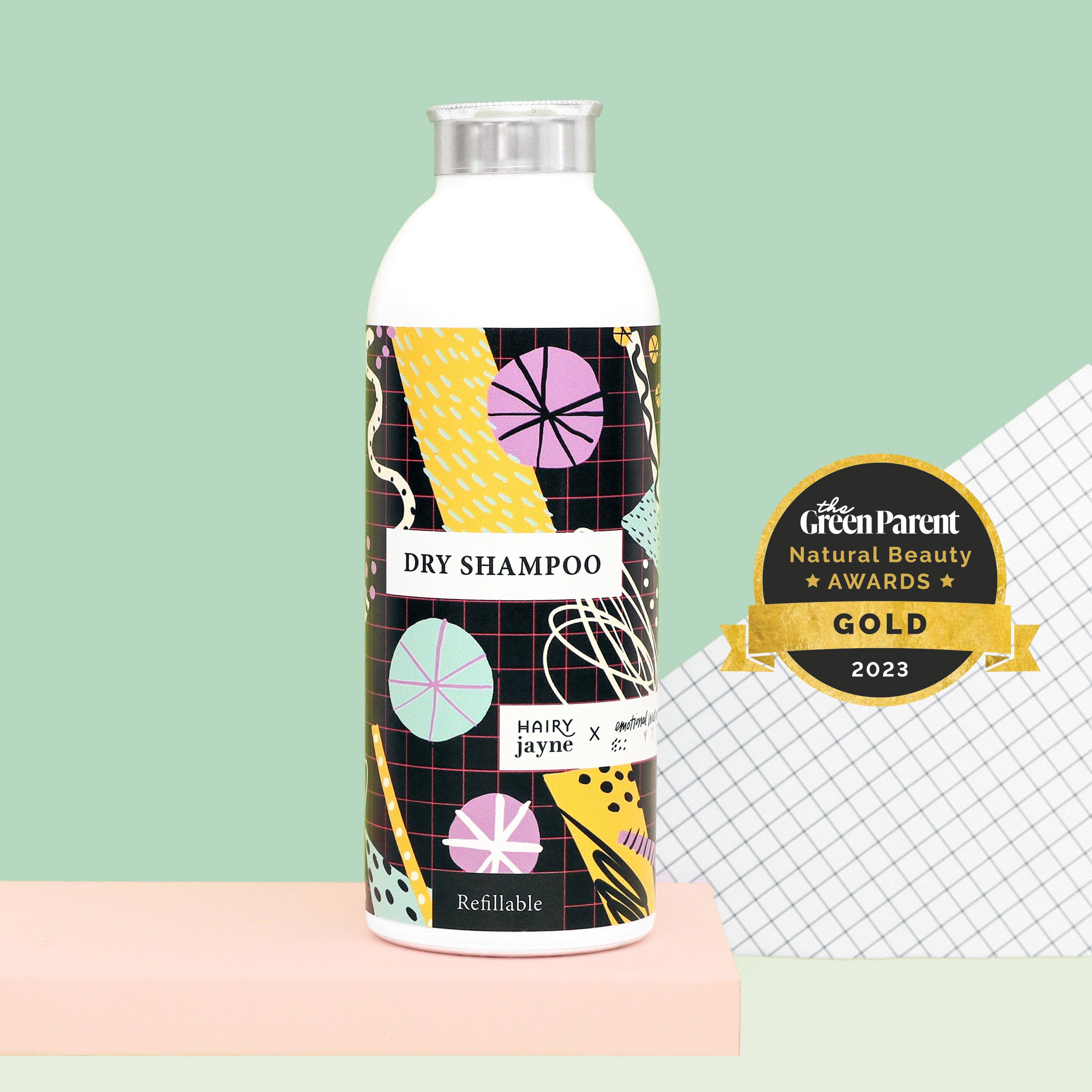 Refillable dry shampoo | dry shampoo powder | Hairy Jayne