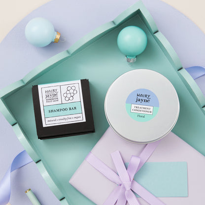 Thirsty Hair Care Set | shampoo bar + deep conditioner for dry hair