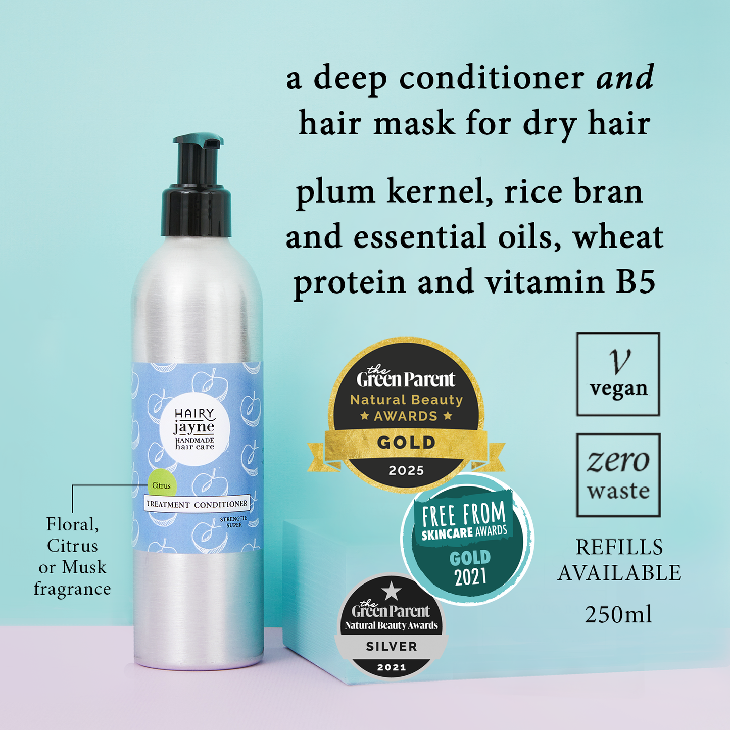 Treatment Conditioner | 250ml | Refillable | Natural hair mask