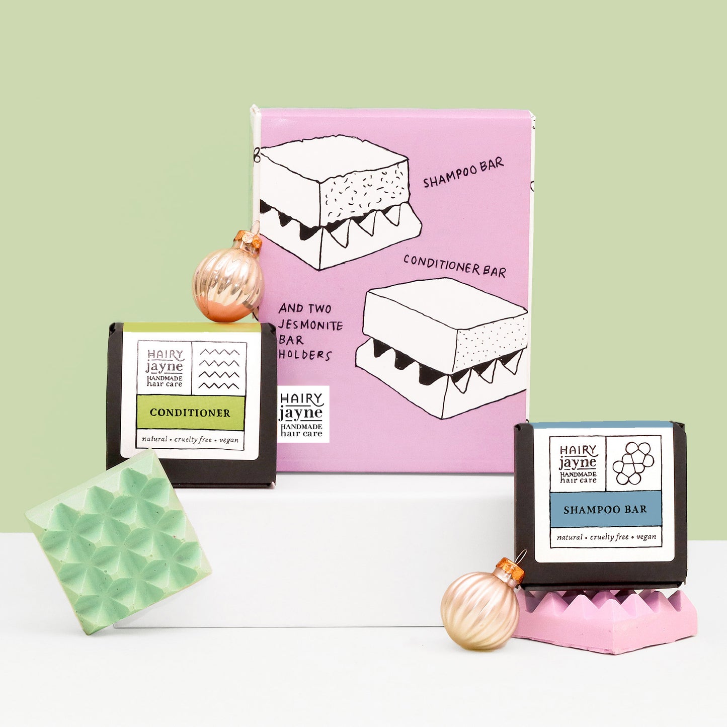 Zero Waste Shampoo Bar Set | with shampoo bar holders