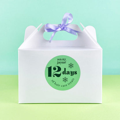 12 Day Advent Calendar | box of hair care treats