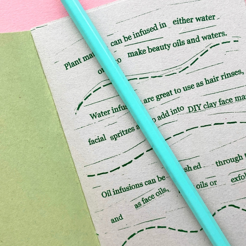 Easy Infusions: Make-at-Home Beauty Potions | riso booklet | 8 pages