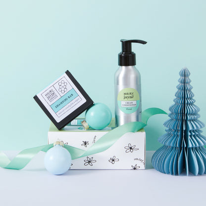 Rich + Creamy Hair Care Set | shampoo bar + refillable conditioner