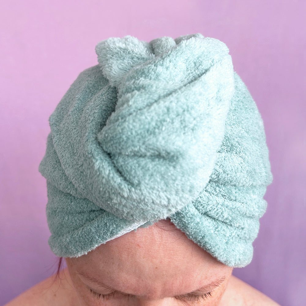 Quick-dry hair towel | microfibre hair wrap