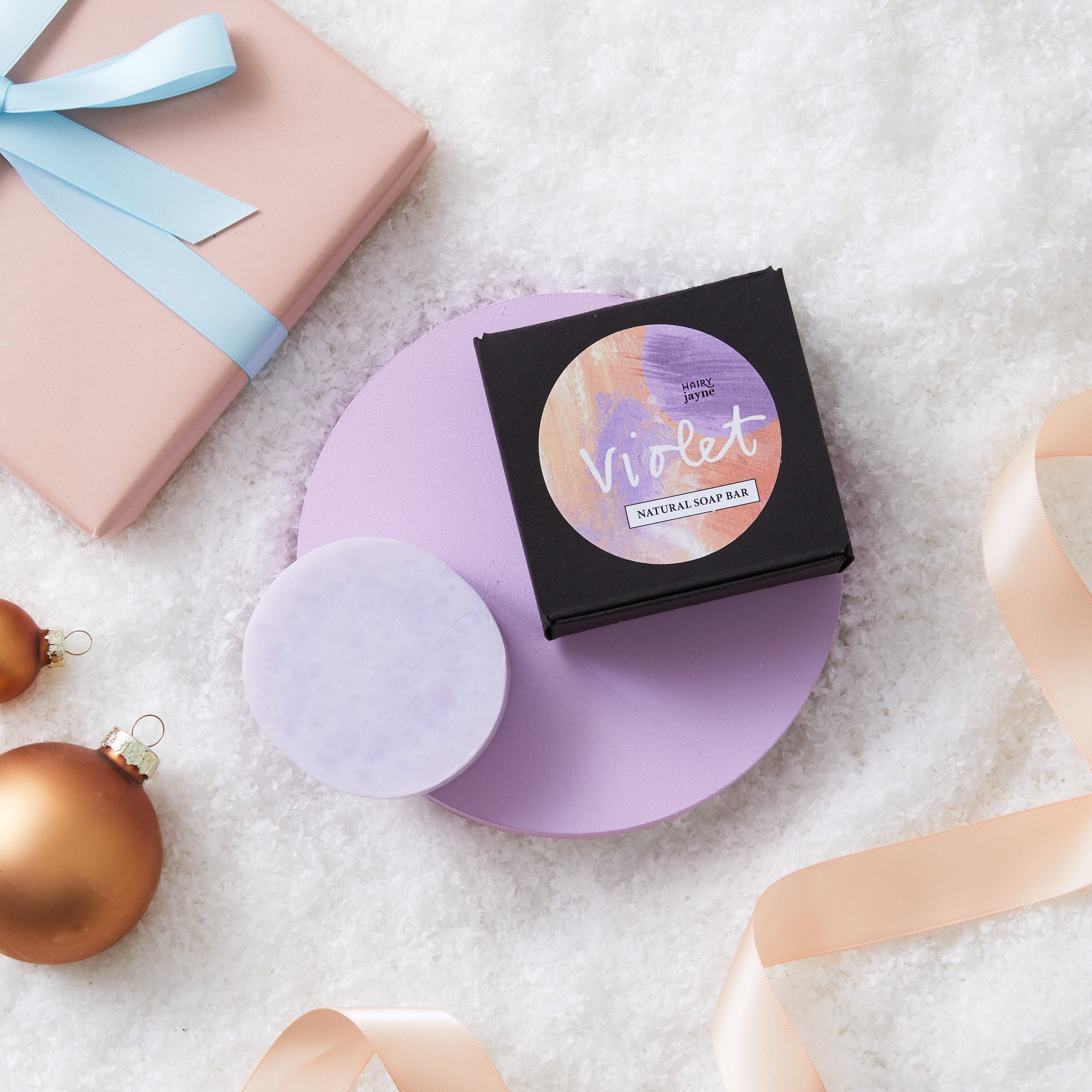Natural Soap Bar | Violet | 100g | With essential oils