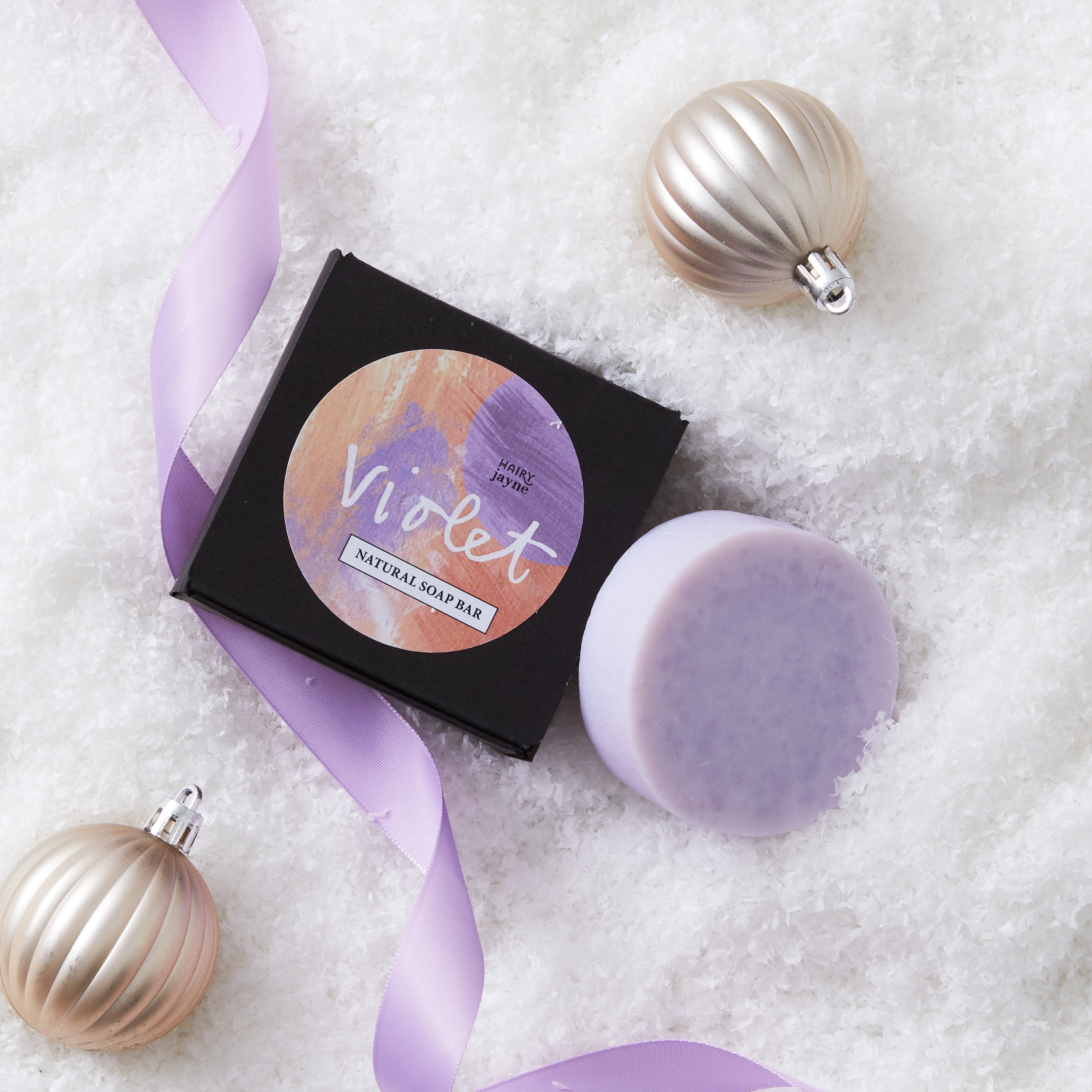 Natural Soap Bar | Violet | 100g | With essential oils