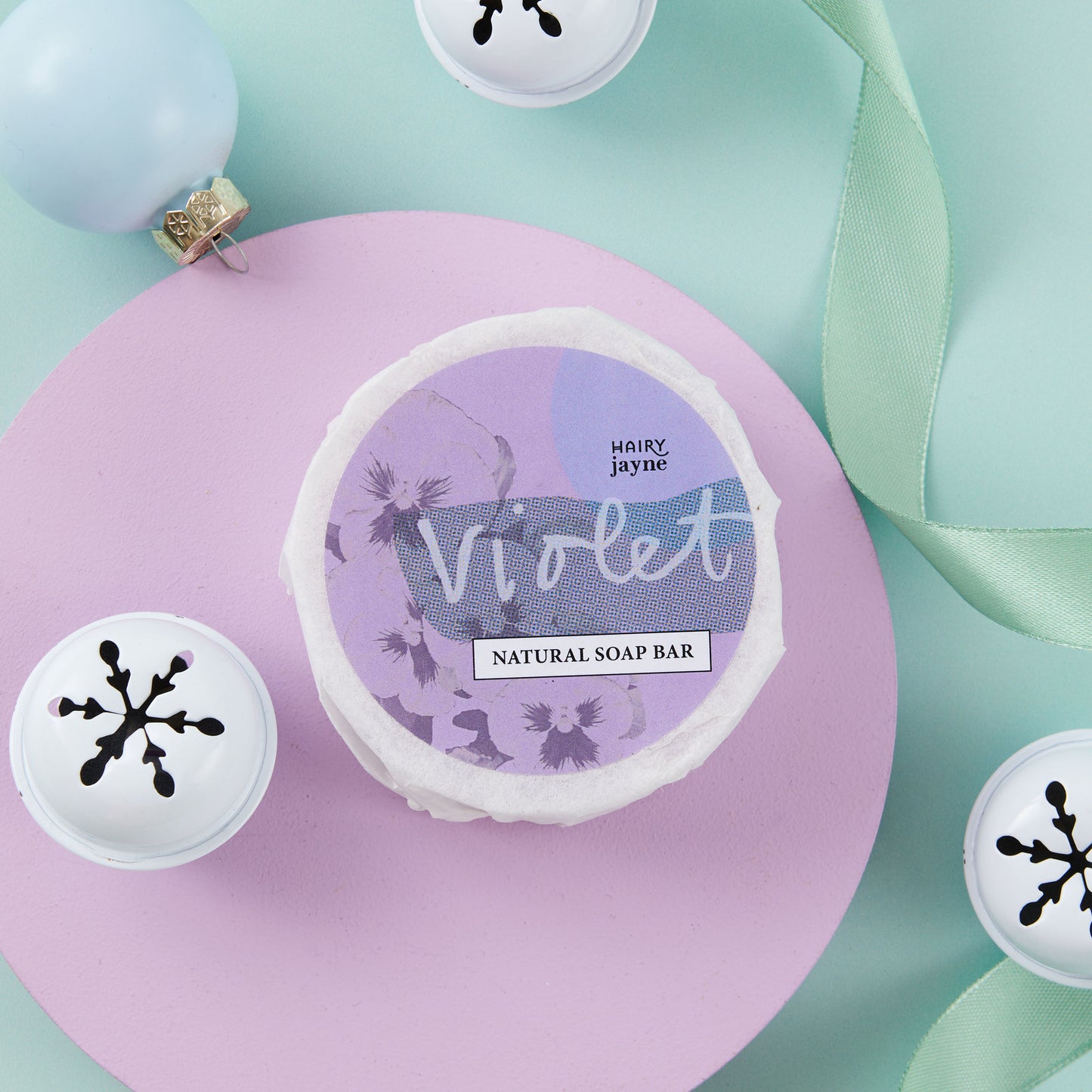Violet Soap | natural soap bar with essential oil fragrance
