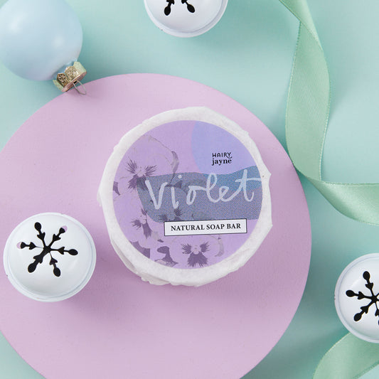 Violet Soap | natural soap bar with essential oil fragrance